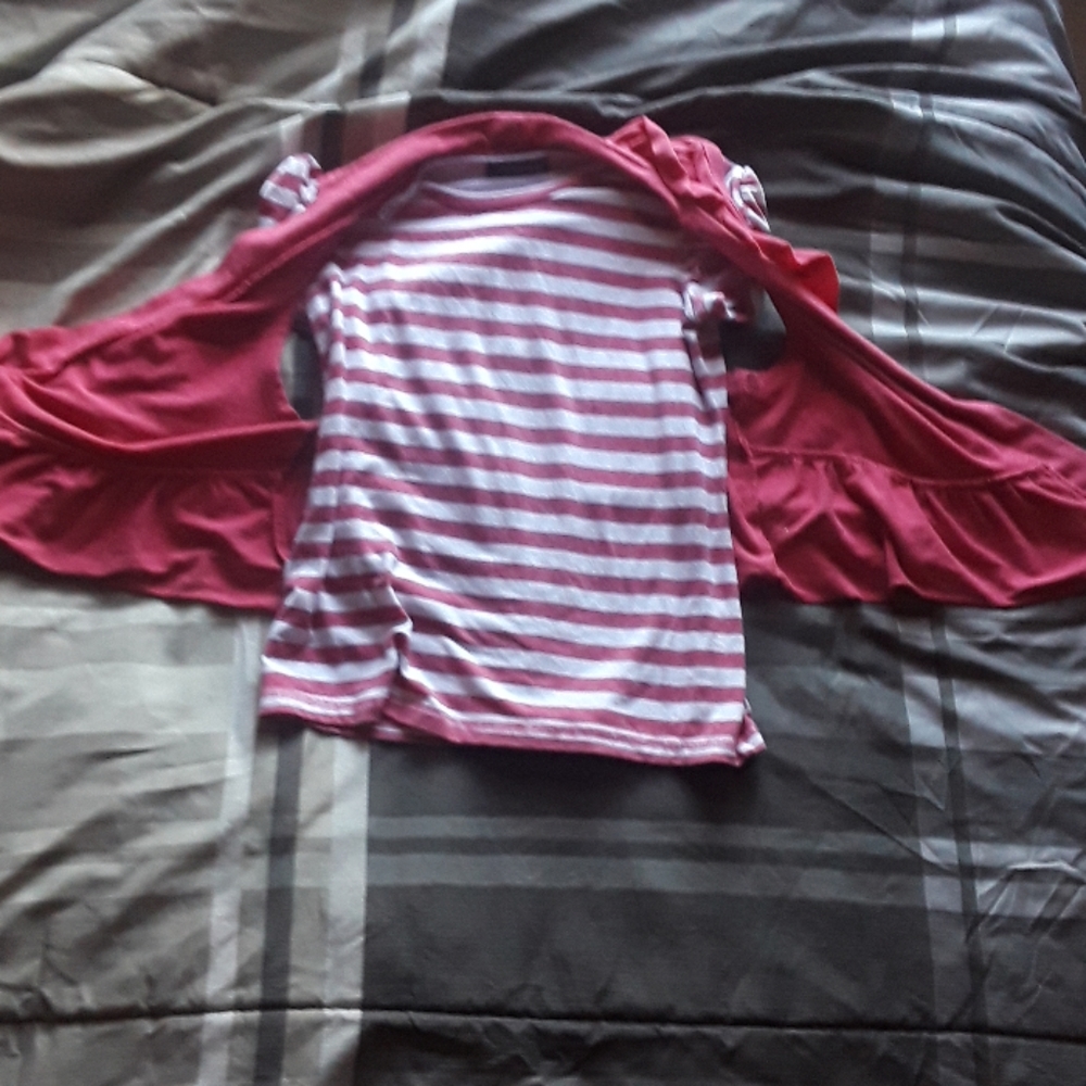 Shirt with a jacket attached to the shirt